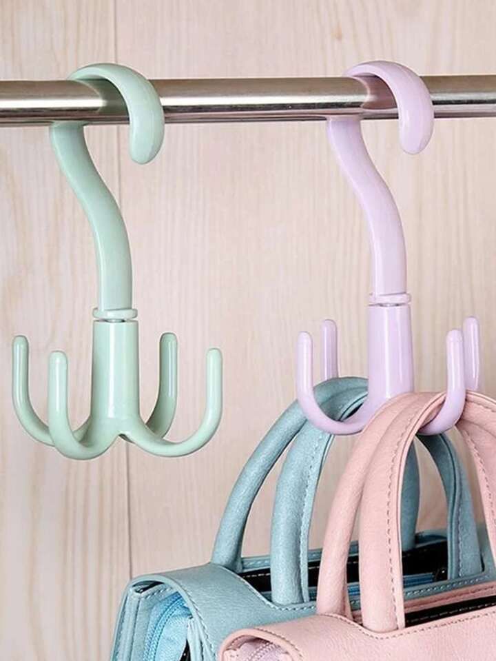 360° Rotating Multi-Purpose Claw Hooks (Set of 6)