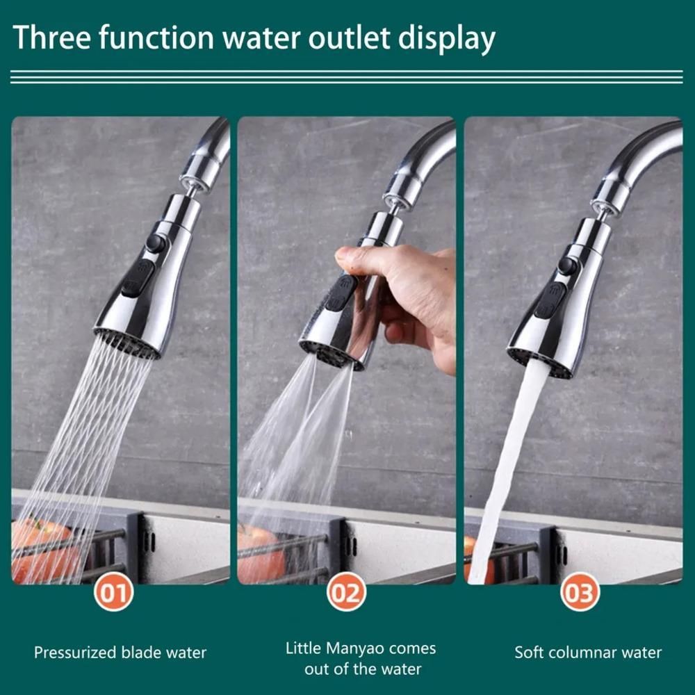FlexFlow 3 Mode Kitchen Faucet