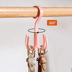 360° Rotating Multi-Purpose Claw Hooks (Set of 6)