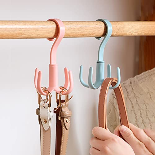 360° Rotating Multi-Purpose Claw Hooks (Set of 6)