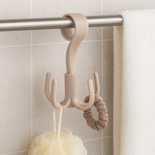 360° Rotating Multi-Purpose Claw Hooks (Set of 6)