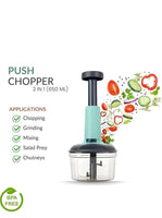 FlexFlow Manual Push Chopper & Blender